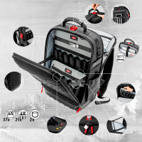 Rucsac cu scule pentru electricieni KNIPEX Modular X18 Electric 00 21 50 E_5
