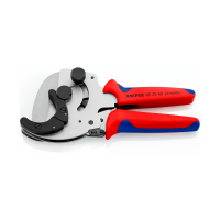 Dispozitiv taiat tevi din PVC cu clichet Ø 26,0 - 40,0 mm Knipex_1