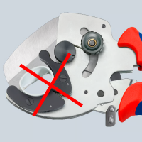 Dispozitiv taiat tevi din PVC cu clichet Ø 26,0 - 40,0 mm Knipex_3