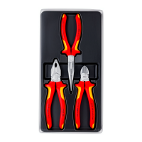Набор диэлектрического инструмента (3 предмета) 00 20 12 VDE Knipex_1