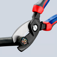 Cleste pentru taiat cabluri cu tais dublu 200 mm 95 12 200 Knipex_2