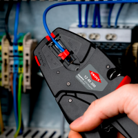 Автоматический стриппер для удаления изоляции 200 мм 12 40 200 Knipex_6